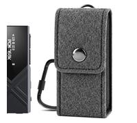 Geekria Bolsa de Fieltro para DAC portátil FiiO KA13/KA15/KA17, Gris Oscuro