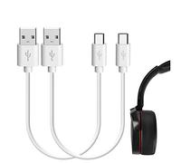 Geekria Cable Cargador de Auriculares para Söny PlayStation-Gold Platinum MDR-XB950B1 MDR-XB650BT WH-CH700N WH-1000XM2 MDR-1000X / USB-A a Micro-USB Cable de Carga para Auriculares Söny