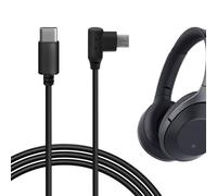 GEEKRIA Cable Cargador de Auriculares Tipo C Compatible con Sony WH-H900N WH-CH700N MDR-XB950B1 MDR-XB650BT MDR-100ABN, Cable de Carga de Repuesto USB-C a Micro-USB (4 pies/120 cm)