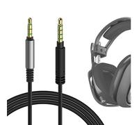 GEEKRIA Cable de audio compatible con Astro A40tr, A40, A30, A10 Gen 2, A10 (cascos de juego), Beyerdynamic MMX 300 PRO, cable estéreo de repuesto AUX de 3,5 mm (5,6 ft/1,7 m)