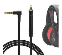GEEKRIA Cable de audio compatible con auriculares Sennheiser Game One, Game Zero, PC 373D, GSP 350, GSP 500, GSP 600, cable estéreo de repuesto gaming AUX de 2,5 mm (5,6 ft/1,7 m)
