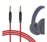 GEEKRIA Cable de audio compatible con Beats Studio Pro/3/2, Solo 4/3/2, Mixr, auriculares Pro, 1/8" (3,5 mm) a 3,5 mm Aux de repuesto estéreo (4 ft/1,2 m)