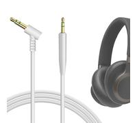 GEEKRIA Cable de audio compatible con JBL Tune 770NC/760NC/720BT/660NC, auriculares Live 650BTNC/500BT, 2,5 mm a 3,5 mm, cable estéreo de repuesto (1,2 m)