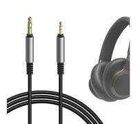 GEEKRIA Cable de audio compatible con JBL Tune 770NC/760NC/720BT/660NC, auriculares Live 660NC/650BTNC, cable estéreo de repuesto de 3,5 mm a 2,5 mm (5,6 ft/1,7 m)