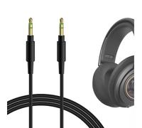 GEEKRIA Cable de audio compatible con Philips SHP9500, SHP6000, A4216, Jabra Move Style Edition, Elite 85h, Sony WH-1000XM6, cable estéreo de repuesto AUX de 3,5 mm (4 ft/1,2 m)