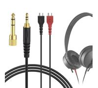 Geekria Cable de Audio Compatible con Sennheiser HD25, HD25-1, HD25-1 II, HD25-13, HD25-C Cable de Auriculares, Cable estéreo de Repuesto de 1/8" (3,5 mm) (8 pies/2,5 m)