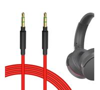 GEEKRIA Cable de audio compatible con Sony WH-1000XM6/1000XM5/1000XM4, WH-XB920N e INZONE H5, cable estéreo de repuesto de 3,5 mm (1,2 m)