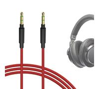 GEEKRIA Cable de audio compatible con Yamaha YH-L500A, ATH-SR5, ATH-AR3BT, etc., cable estéreo AUX 3,5 mm (1,2 m)