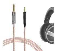 GEEKRIA - Cable de audio de repuesto Apollo (4,4 mm, compatible con auriculares audiófilos Sennheiser HD599, HD620S, HD598, HD505 y HD550 (1,2 m)