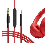 GEEKRIA Cable de audio micrófono y control de silenciamiento compatible con auriculares JBL Tune 770NC/760NC, Live 660NC/650BTNC, cable estéreo de repuesto de 3,5 mm a 2,5 mm (4 ft / 1,2 m)