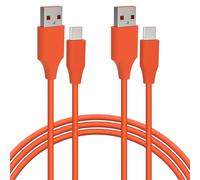 GEEKRIA Cable de carga rápida micro para auriculares, compatible con Bose QuietComfort 35II/35/25, SoundLink, AE2, cable de alimentación de repuesto USB a Micro (4ft/120cm, pack de 2)