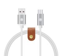 GEEKRIA Cable de carga USB para auriculares, compatible con Bose QC35 II, SoundLink II, Skullcandy Hesh3/2, AKG N60NC, Y50bt/45bt - cable de alimentación de repuesto USB a Micro-USB (4 ft/120 cm)