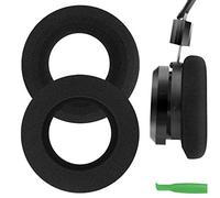 Geekria Comfort - Almohadillas de repuesto de espuma para GRADO SR125, SR225, SR325, SR60, SR80, SR80e, M1, M2, almohadillas para auriculares, piezas de reparación de almohadillas para auriculares (negro)