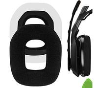 Geekria Comfort - Almohadillas de repuesto de terciopelo para auriculares Astro A40, A50, piezas de reparación (negro)