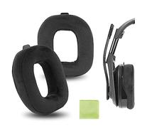Geekria Comfort - Almohadillas de repuesto de terciopelo para auriculares Astro A50 Gen 4, almohadillas para los oídos (negro)