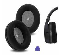Geekria Comfort - Almohadillas de repuesto de terciopelo para auriculares HyperX Cloud Orbit S, piezas de reparación (negro)