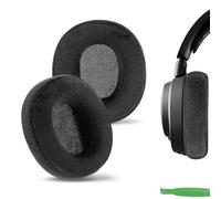 Geekria Comfort - Almohadillas de repuesto de terciopelo para auriculares SteelSeries Arctis 1/3/5/7/7+/ 7P/ 7P+/ 7X/ 7X+/ 9/ 9X, Arctis Pro/Prime (negro)