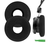 Geekria Comfort G-Cush Almohadillas de Taza Grande para Grado PS1000 GS1000 GW100x: Mejora Las Almohadillas Grandes para sobre la Oreja para Grado SR60 SR80 SR80e SR80i SR125 SR225 (Negro)