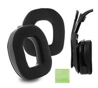 Geekria Comfort Hybrid - Almohadillas de repuesto de terciopelo para auriculares Astro A40 TR, almohadillas para auriculares, almohadillas para auriculares, piezas de reparación de cubiertas de