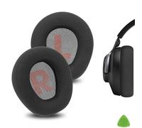 Geekria Comfort Mesh Fabric - Almohadillas de repuesto para auriculares JBL Quantum 100, piezas de reparación (negro)