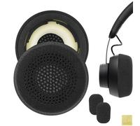Geekria Comfort Mesh Fabric - Almohadillas de repuesto para auriculares Logitech Zone Wired, Zone 750 (no compatibles con Zone Wireless), almohadillas para los oídos (negro)