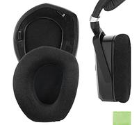 Geekria Comfort Velour Almohadillas de Repuesto para Auriculares Sennheiser RS165, RS175, HDR165, HDR175, RS185, HDR185, RS195, HDR195, Piezas de reparación de Almohadillas(Anillo de plástico)