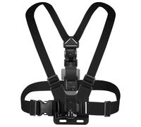 GEEKRIA Correa de Pecho, arnés Ajustable, Compatible con dji Osmo 360, Pocket 3, Action5 Pro, Insta360 X5, X4, X3 y Accesorios para cámaras de acción (Negro)
