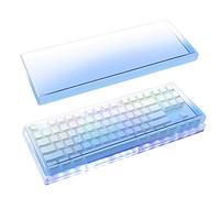 Geekria Cubierta de Teclado Acrílico sin Teclas (TKL), para TKL 80% Compacto de 87 Teclas, Compatible con Logitech G713, G715 (Azul Gradiente)