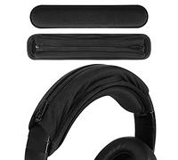Geekria Cubierta para Diadema con Gel refrigerante y Cierre Tipo Velcro, Set de Almohadillas, Protector, sin Herramientas, Compatible con HyperX, Turtle Beach, Razer, SteelSeries, Logitech, Corsair