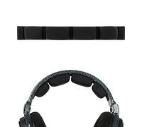 Geekria Diadema de tela de malla compatible con auriculares Sennheiser HD600, HD580, HD650, HD660S, banda de repuesto, funda de cojín para la cabeza de los auriculares (negro)