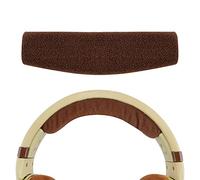 Geekria Diadema de terciopelo compatible con auriculares Sennheiser HD598, HD598SE, HD598CS, HD595, HD569, HD559, HD558, HD555, HD518, HD515, Game ONE, PC360, PC373D (marrón)
