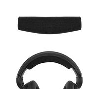 Geekria - Diadema de terciopelo compatible con cascos Sennheiser HD 598/ 598SE/ 598CS/ 595/569/ 559/558/ 555/518/ 515, Game One, PC360, PC373D (negro)