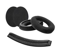 Geekria Earpad + Headband Compatible con Sennheiser HD380 Pro HD380 PC350 Game Zero Headset Reemplazo de audífonos Almohadilla + Almohadilla para la Cabeza
