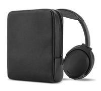 Geekria Elite - Funda protectora de repuesto para auriculares con almacenamiento de cables, compatible con Bose QC Ultra II, JBL Tour ONE M3, B&O Beoplay H95 (negro)