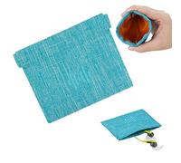 Geekria - Estuche a Presión Universal para Auriculares, Protector Portátil, Monedero para Cambio, Bolsa de Viaje (Azul)