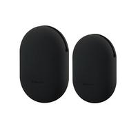 Geekria Estuche de Silicona para Auriculares Compatible con Jabra Sport Pace, Jaybird X3, X2, BlueBuds X, Bolsa Blanda de Almacenamiento para Auriculares (M+S, 2 Piezas)