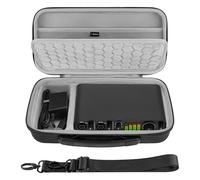 Geekria Estuche de transporte para interfaz de audio, bolsa de viaje rígida compatible con MOTU M2/M4, M-Audio M-Track Duo/M-Track Duo HD (gris oscuro)