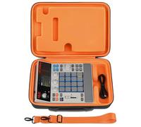 GEEKRIA Estuche de Viaje de Carcasa rígida, Compatible con Akai Professional MPC Sample Portable groovebox, Bolsa para muestreador de Audio (Naranja)