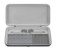 GEEKRIA Estuche de Viaje de Carcasa rígida Compatible con Yamaha SEQTRAK Mobile Music Ideastation, Bolsa de Transporte para Sampler de Audio (Gris Oscuro)