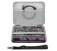 Geekria Estuche de Viaje rígido, Compatible con Qanba Sapphire S1, Bolsa para Controlador Arcade (Gris Oscuro)