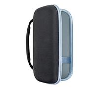 GEEKRIA Estuche para Altavoz Shield Compatible con Bose SoundLink Flex Bluetooth, Funda Protectora portátil de Repuesto para Altavoz con Carcasa rígida y Compartimento para Guardar Cables (Azul/EVA)