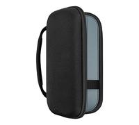 GEEKRIA Estuche para Altavoz Shield Compatible con Bose SoundLink Flex Bluetooth, Funda Protectora portátil de Repuesto para Altavoz portátil con Carcasa rígida y Almacenamiento de Cables (Negro/EVA)