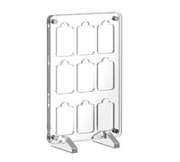 GEEKRIA Estuche para Tarjetas de Juego Organizador de Juegos de acrílico Transparente Compatible con Nintendo Switch9,Switch NS NX Soporte para Ranura de Cartucho Estuche Protector a Prueba de Golpes