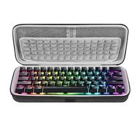 GEEKRIA Estuche para Teclado 60% Compacto, Maletín de Transporte de Carcasa Dura para Teclado de 61 Teclas, Compatible con SteelSeries Apex Pro Mini, Razer Huntsman Mini, RK Royal KLUDGE RK61