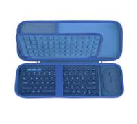 Geekria Estuche rígido Compatible con el Combo Pebble 2, Teclado Logitech K380/k380s + ratón M350/M350s, Bolsa de Viaje Protectora para Teclado y Combo de ratón Pebble (Blueberry)