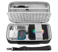 Geekria Estuche rígido de Viaje para Mini PC, Compatible con GMKtec K11/K8 Plus/M7/M6 Ultra/K6/M5 Plus/M5 Ultra/M3 Ultra/M3, Beelink Ser5 MAX/SER5 PRO/SER3/EQR6/S13 Pro/S12 (Gris Oscuro)