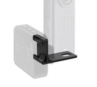 Geekria for Creators - Pack de 2 zapata de micrófono invisible compatible con Insta360 ONE X4/X3/X2 y RODE Wireless GO Mic, accesorios de adaptador de montaje de micrófono para Insta 360 (negro)