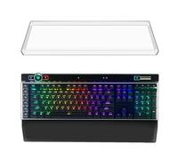 Geekria Funda Antipolvo para Teclado, Compatible con Logitech G613, Corsair K100 RGB/K55 RGB PRO/K95 RGB Platinum XT, Protector de Teclado de acrílico Transparente