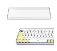 Geekria Funda Antipolvo para Teclado, Compatible con Logitech MX Mechanical Mini/Pop Keys, Keychron K2 HE / K2 75%, LOFREE Flow84 (Acrílico Transparente) para 84 Teclas