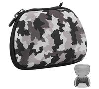 GEEKRIA Funda de Almacenamiento Compatible con Steam Controller, Razer V2 Pro, Wolverine V3 Pro, Victrix, Luna - Estuche de Viaje rígido y Protector (Camuflaje)